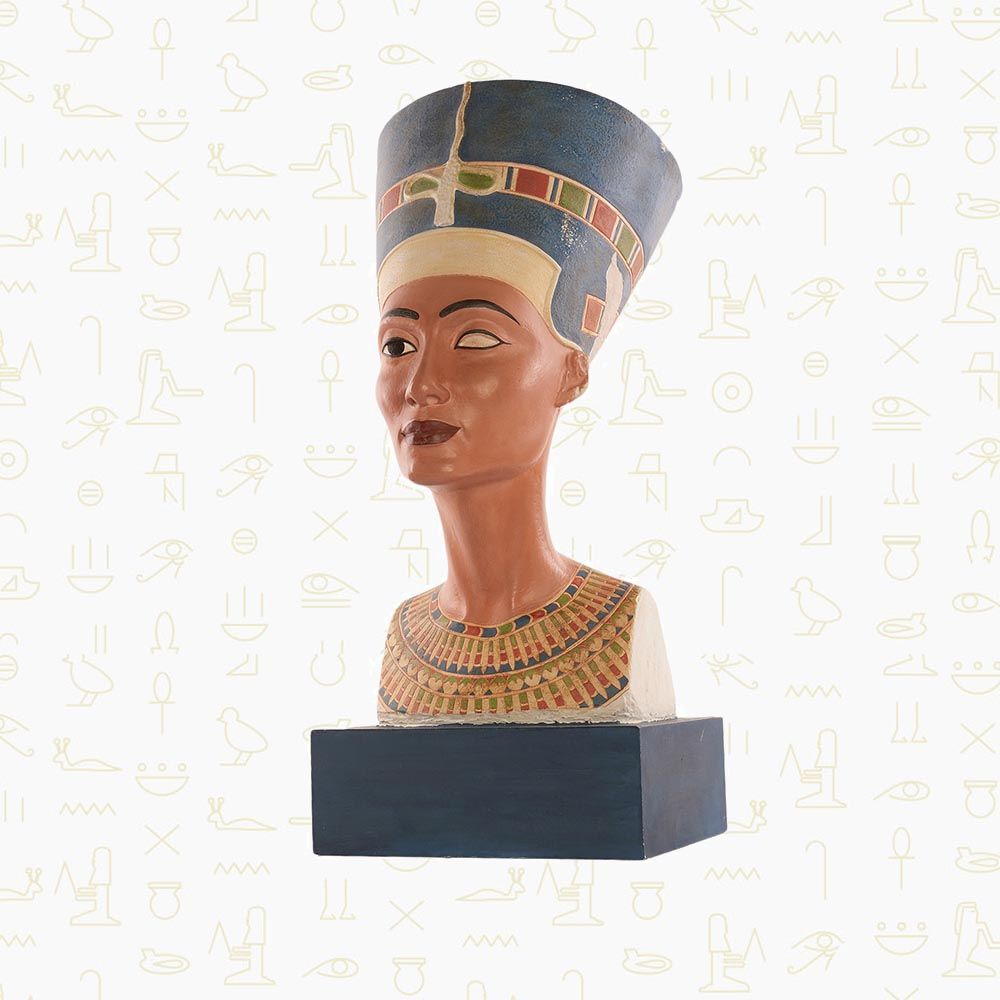 Busto de la Reina Nefertiti