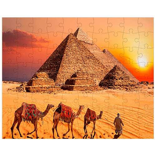 Sunset by The Pyramids